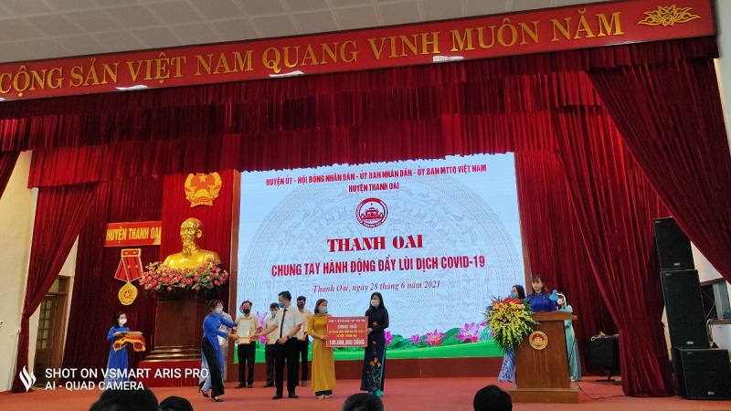 Thiên Phúc ủng hộ quỹ vaccine phòng chống dịch Covid-19