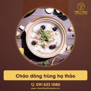 Tổng hợp những cách nấu cháo đông trùng hạ thảo tẩm bổ cơ thể