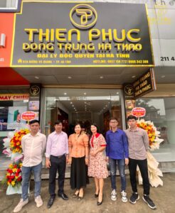 Đông trùng hạ thảo Thiên Phúc tưng bừng khai trương showroom tại Hà Tĩnh