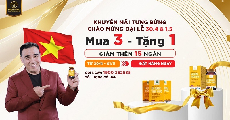 Siêu khuyến mãi - Mừng đại lễ 30/4 & 1/5