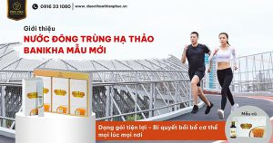 Nước Đông trùng hạ thảo Banikha mẫu mới