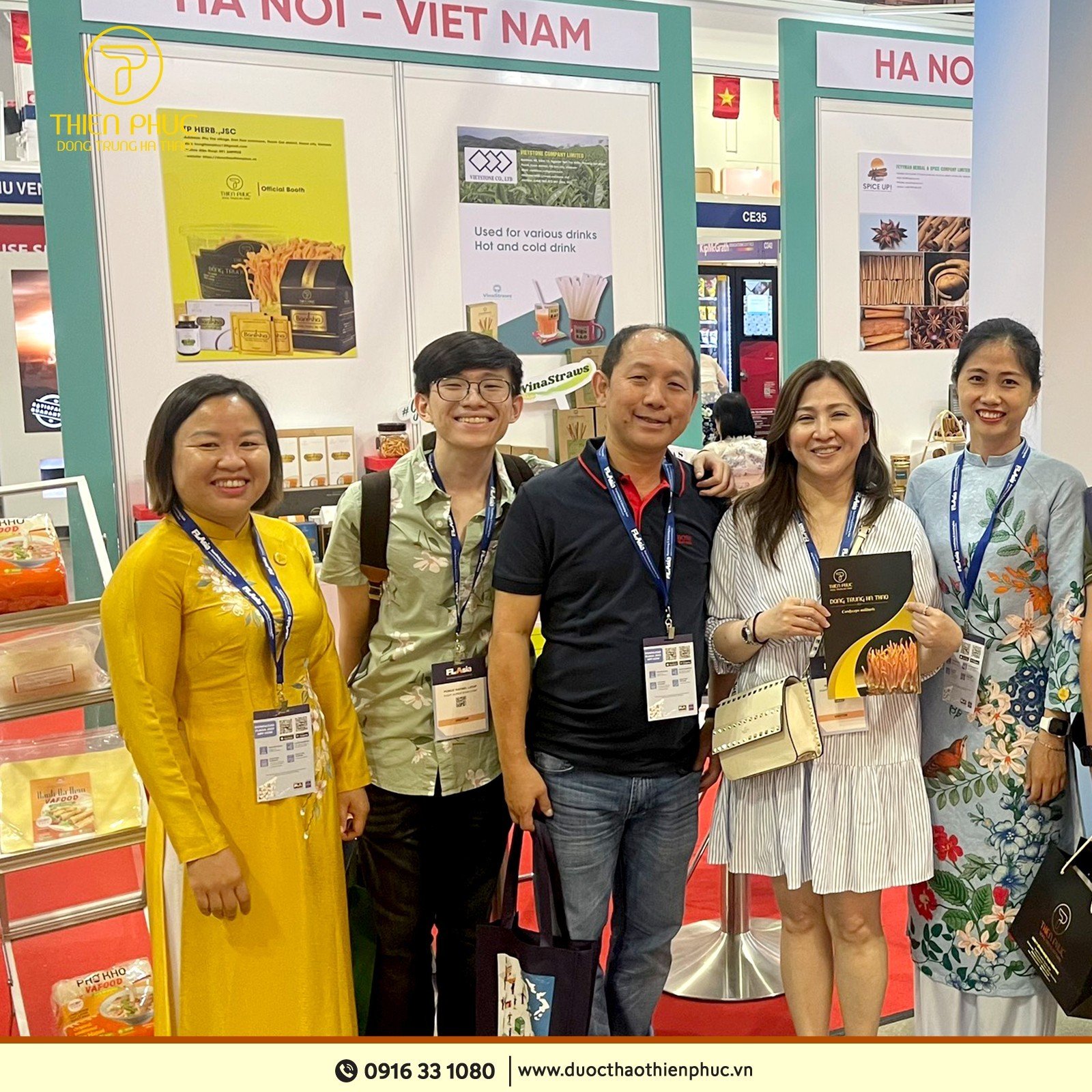 Dược thảo Thiên Phúc tham dự Hội chợ Franchising & Licensing Asia (FLA Asia) và Triển lãm VietnamWeek 2023