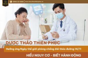 Dược thảo Thiên Phúc hưởng ứng ngày Thế giới phòng chống đái tháo đường 14/11