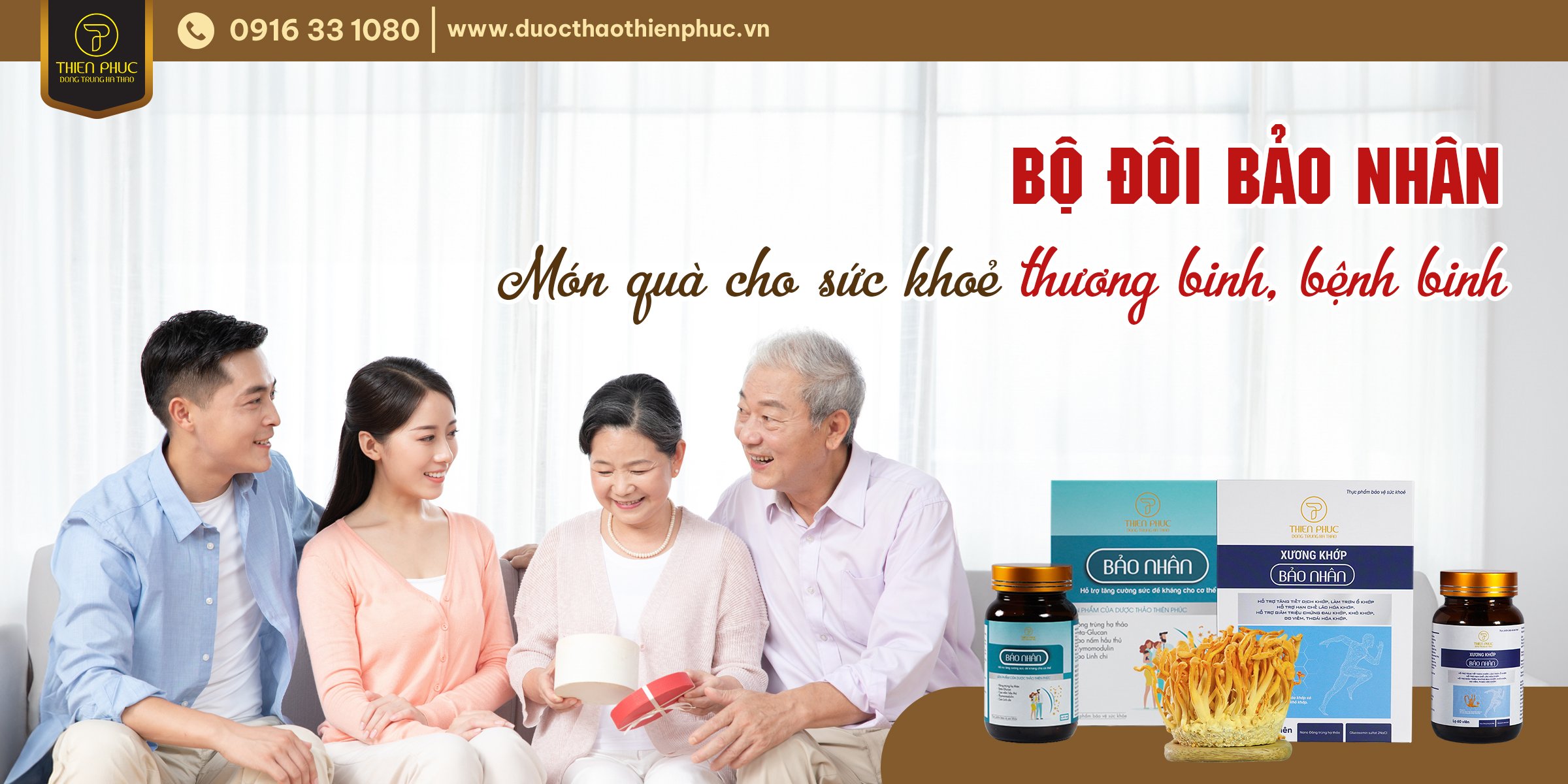 Món quà cho sức khỏe thương binh, bệnh binh