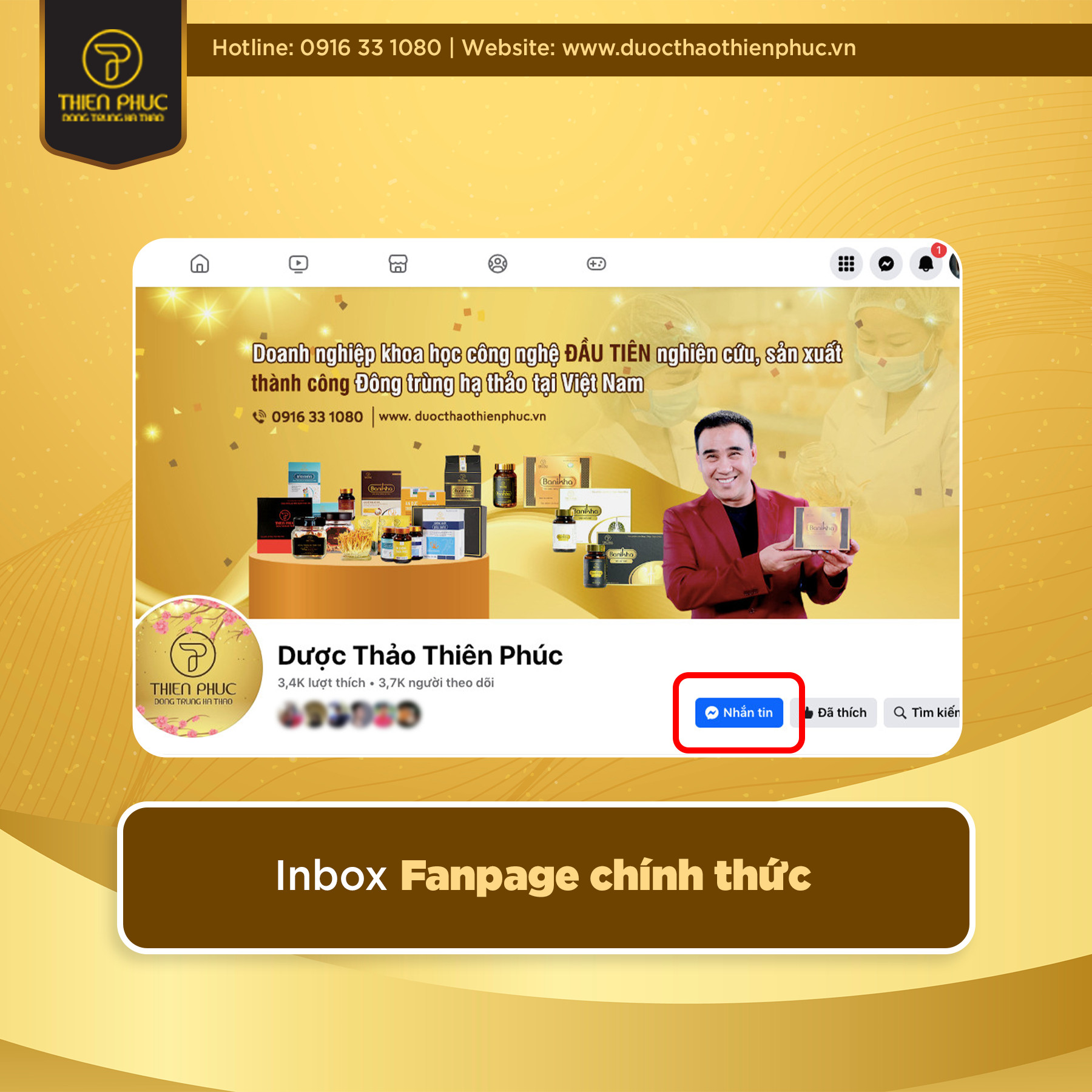 Fanpage chính thức của Dược thảo Thiên Phúc