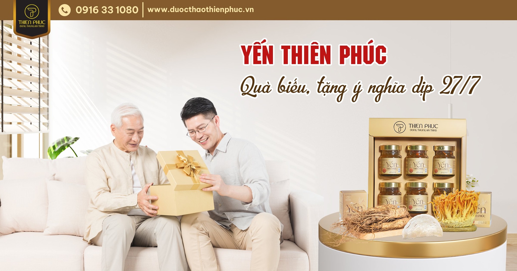 Món quà biếu ý nghĩa dịp 27/7