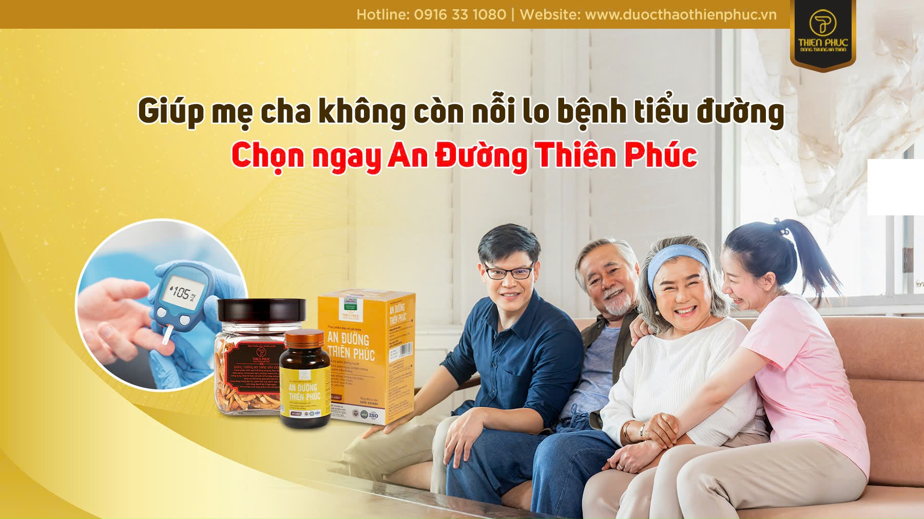 Giúp cha mẹ không còn nỗi lo bệnh tiểu đường